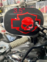 Image 4 of Reflective Skull decals 