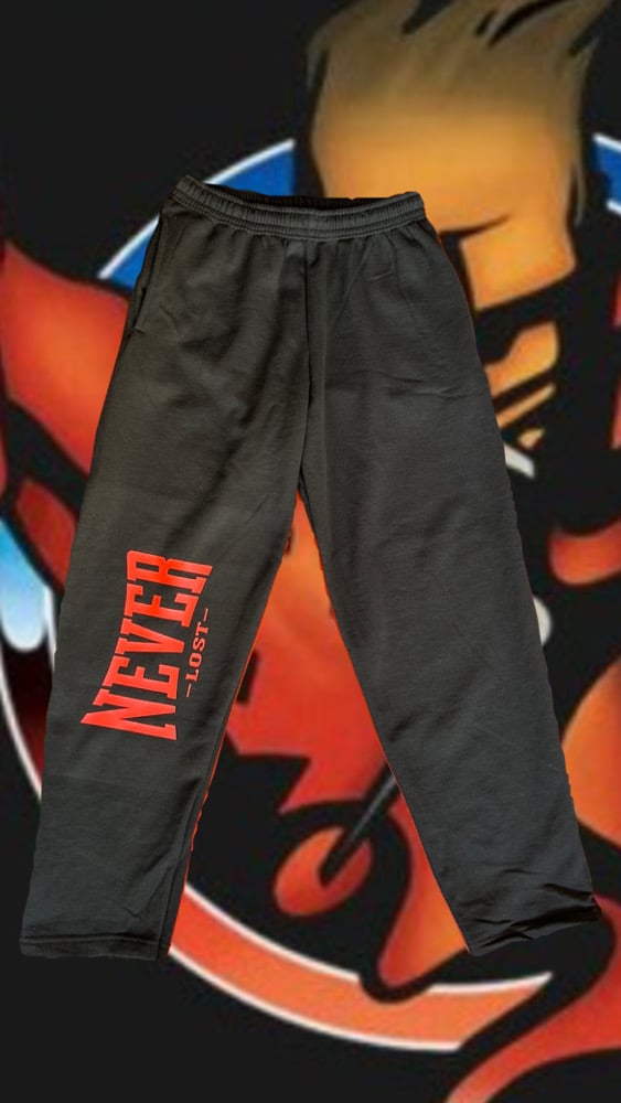Image of NEVER LOST / RED OPEN HEM