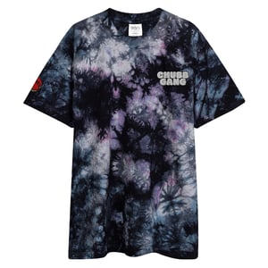 Image of Oversized tie-dye C.H.U.B.B. GANG T-shirts