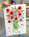 Image of November Poppy Bouquet 
