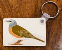 Image 1 of Eye-browed Thrush Keyring