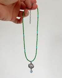 Image 4 of Collar "seed beads" | verde