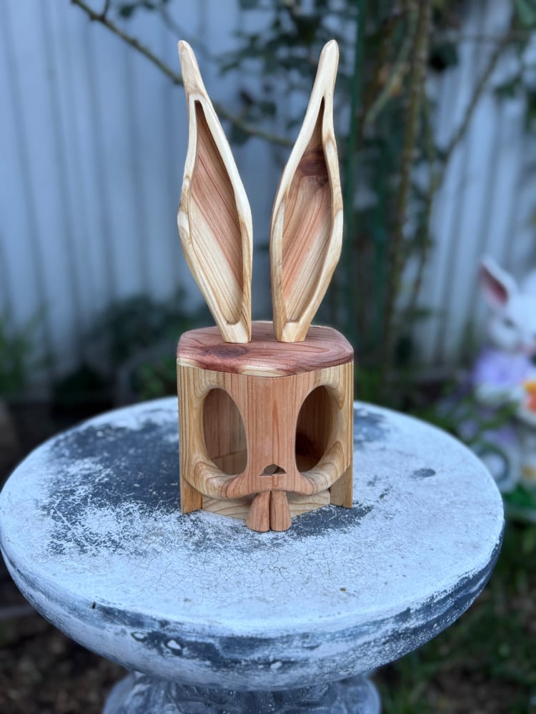 Image of Natural Bunny Lantern (0_0)