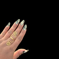 Makari Ring - (BRASS)