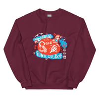 Image 3 of SWEATSHIRT : ADULT - "MONTREAL FUNK CLUB PART 2 RED MONSTER"