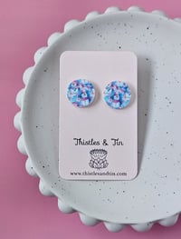Image 4 of Printed Christmas Studs