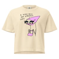 Image 1 of NICE AND STRANGE Women’s heavyweight boxy tee 