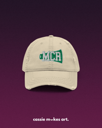 Image 3 of Fashion Statement Hip Hip Hooray Embroidered Dad Hat