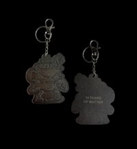 Image 1 of Caffeinator Metal Keychain 