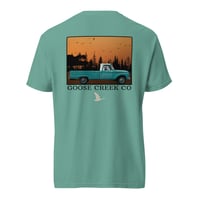 Image 3 of Goose Creek Co Ol' Ford Truck Unisex Garment-Dyed Heavyweight T-shirt