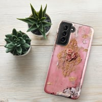 Image 22 of Pastel Pink Tattered Texture Rose Gold Goth Lolita Kawaii Inspired Tough case for Samsung®