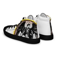 Image 9 of Men/Boys Spiritual Warrior high top canvas shoes