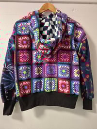 Image 2 of Kylie Jane hoodie -crochet 