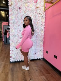 Image 3 of pink shorts all purpose 2pc