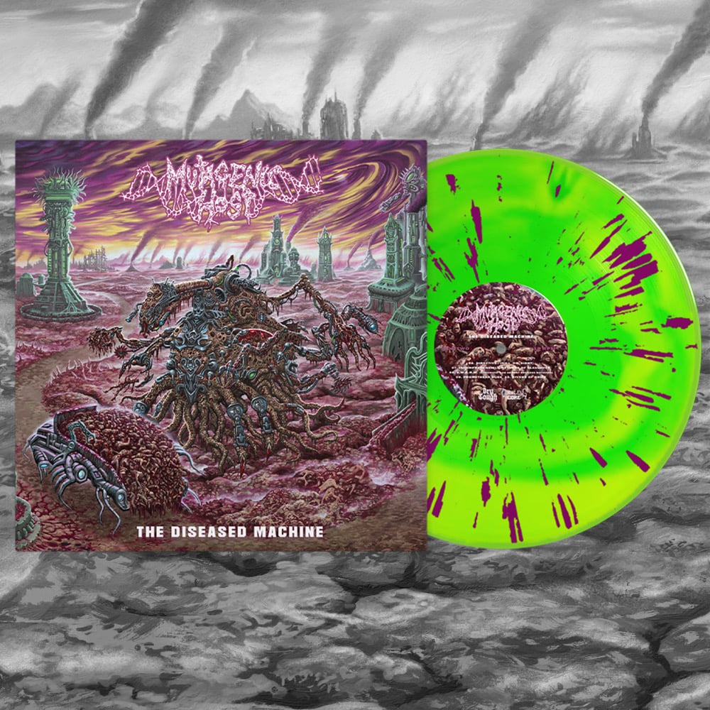 Image of Mutagenic Host - The Diseased Machine LP (DC78) REPRESS