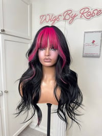 Image 4 of Pink bangs (ready to ship) 