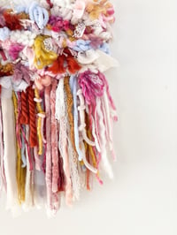 Image 3 of Woven Wall Hanging - Colourful and Abstract (small)
