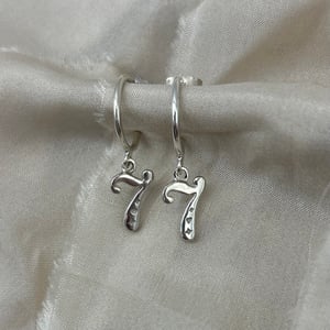 Image of Lucky Charms, Lucky Number 7 Earrings