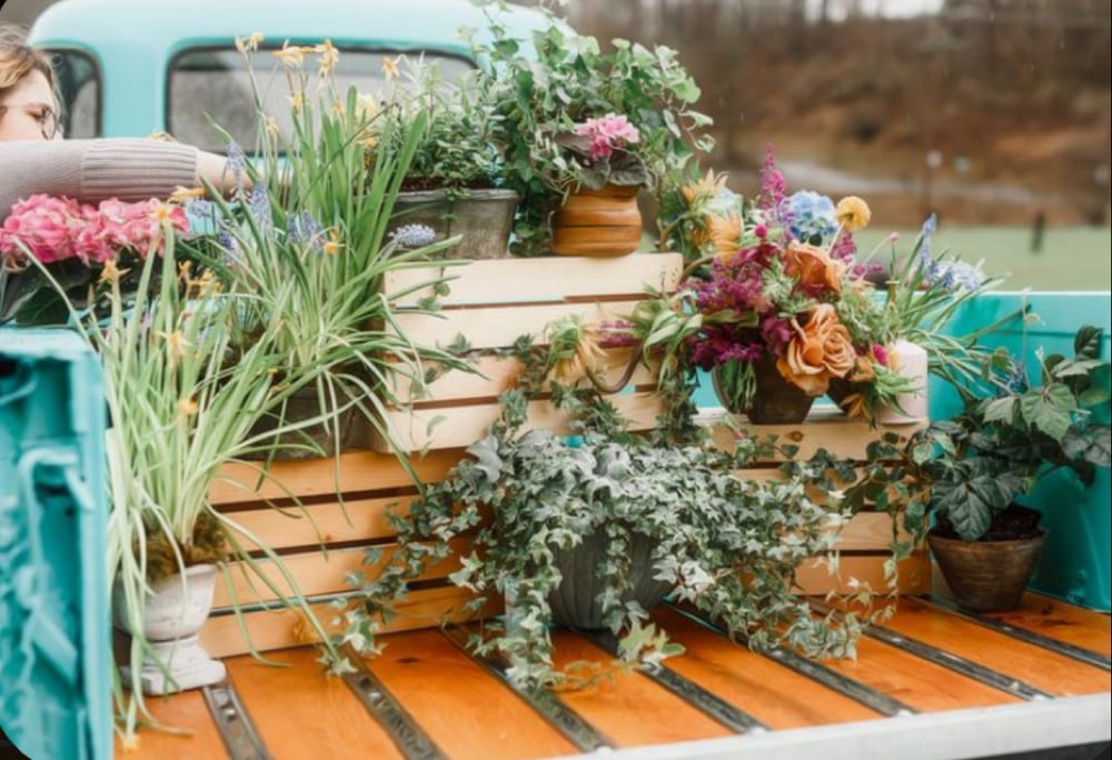 Image of Floral Truck and Bunny Minis 🛻🌷🌺🐰