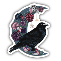 Image 1 of Crow Moon - Sticker