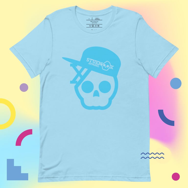 My Skull Is Blue Unisex T-shirt Image 5