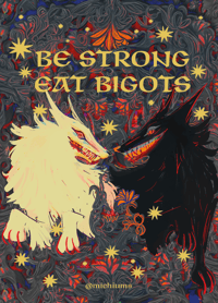 BE STRONG gold foil print (PREORDER) 