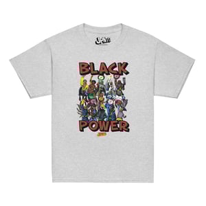 BLACK SUPER POWER Youth classic tee