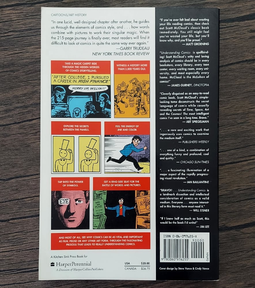 Understanding Comics: The Invisible Art, by Scott McCloud