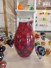 red vase