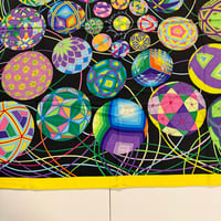 Image 16 of Hermès Cashmere Shawl "L'Art du Tamari" by Nathalie Vialars 140cm