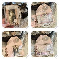 Image 5 of Junk Journal lace samples book envelope