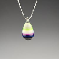 Image 1 of Glass Egg Pendant #2