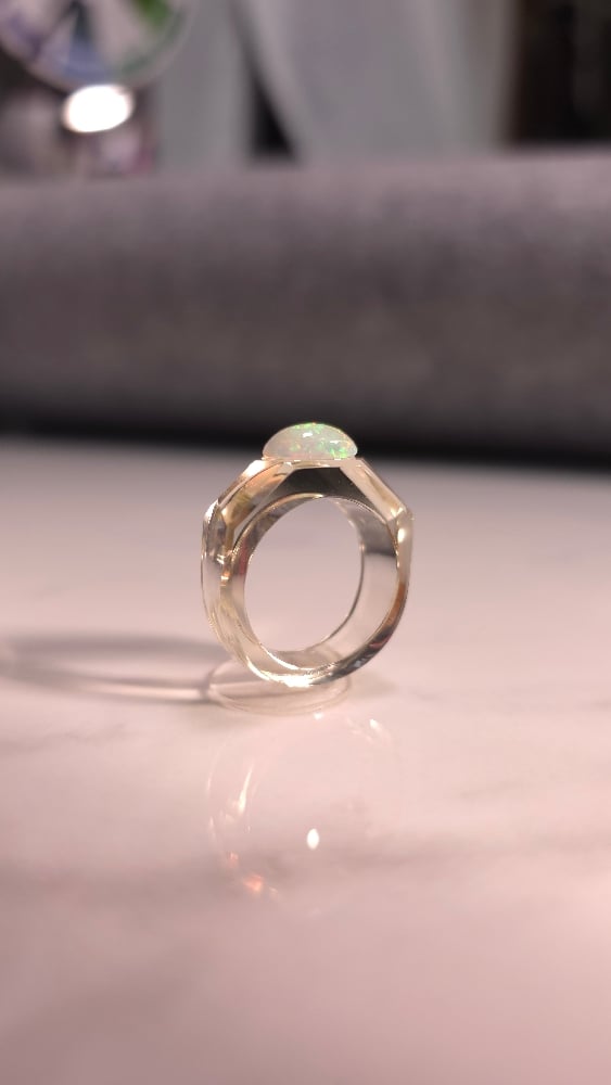 Image of Citrine Opal Signet 