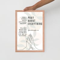 Image 3 of Philippians 4:6 Wall Décor