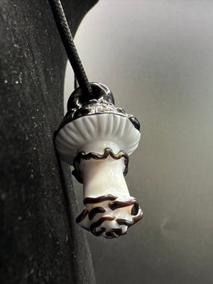 Image of Electrum Mushroom Pendant