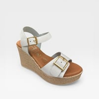 Image 4 of Oh My Sandals 5726 WHITE