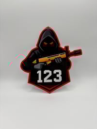 Image 1 of 123 CLAN OFFICIAL STICKERS