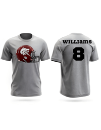 Image 6 of Custom High School Helmet Shirts