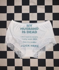 Image 1 of Dead husband in XS 