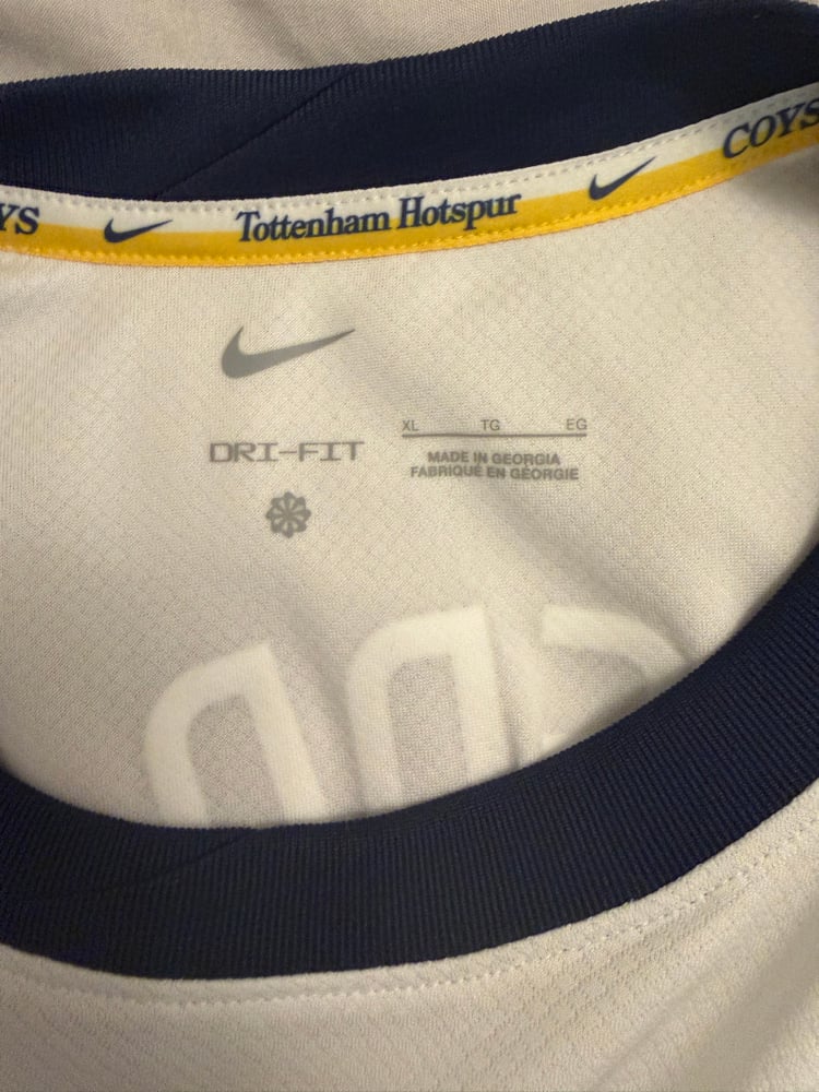 Image of PRE ORDER: NEW Tottenham Hotspur “SON 7” 2024/25 Home Europa Final Shirt (XL)