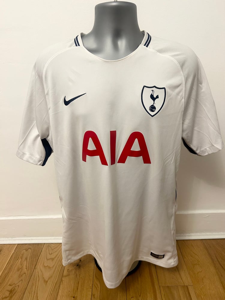 Image of Tottenham Hotspur “DEMBÉLÉ 19” 2017/18 Home Shirt + PL patches  (XL) 
