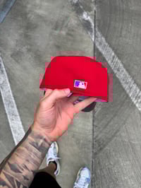Image 5 of  BIG TEXAS RED TEXAS RANGERS CUSTOM FITTED CAP