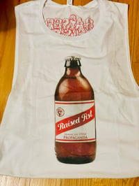 Image 1 of Red Stripe Ladies Tank