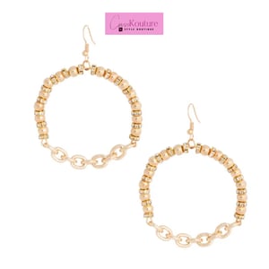 Image of Crave Chain & Bead Earrings