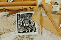 Image 1 of Lino Printing Workshop Saturday 11th July 10 - 1 pm