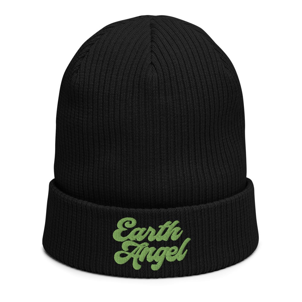 Image of EARTH ANGEL ORGANIC RIBBED BEANIE