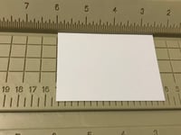 Image 3 of 135 ACEO Cards ~ Blank 110 lb Cardstock ~ 2.5 x 3.5 White 2½ x 3½ ATC Art