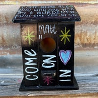 Image 1 of Matthew 11 Birdhouse