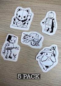 Image 1 of STICKER PACKS - 5 pack