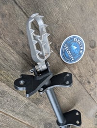 Image 3 of **GARAGE SALE ITEM ETM RTR Footpeg bracket and pegs